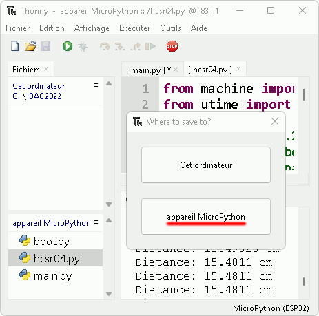 breadboard esp32 